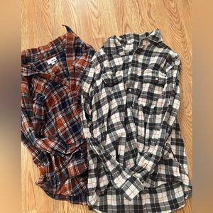Mens XL plaid shirt bundle